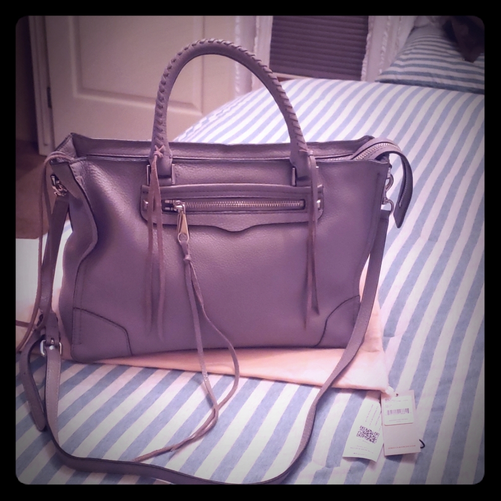 Rebekah Minkoff Gray Leather Purse